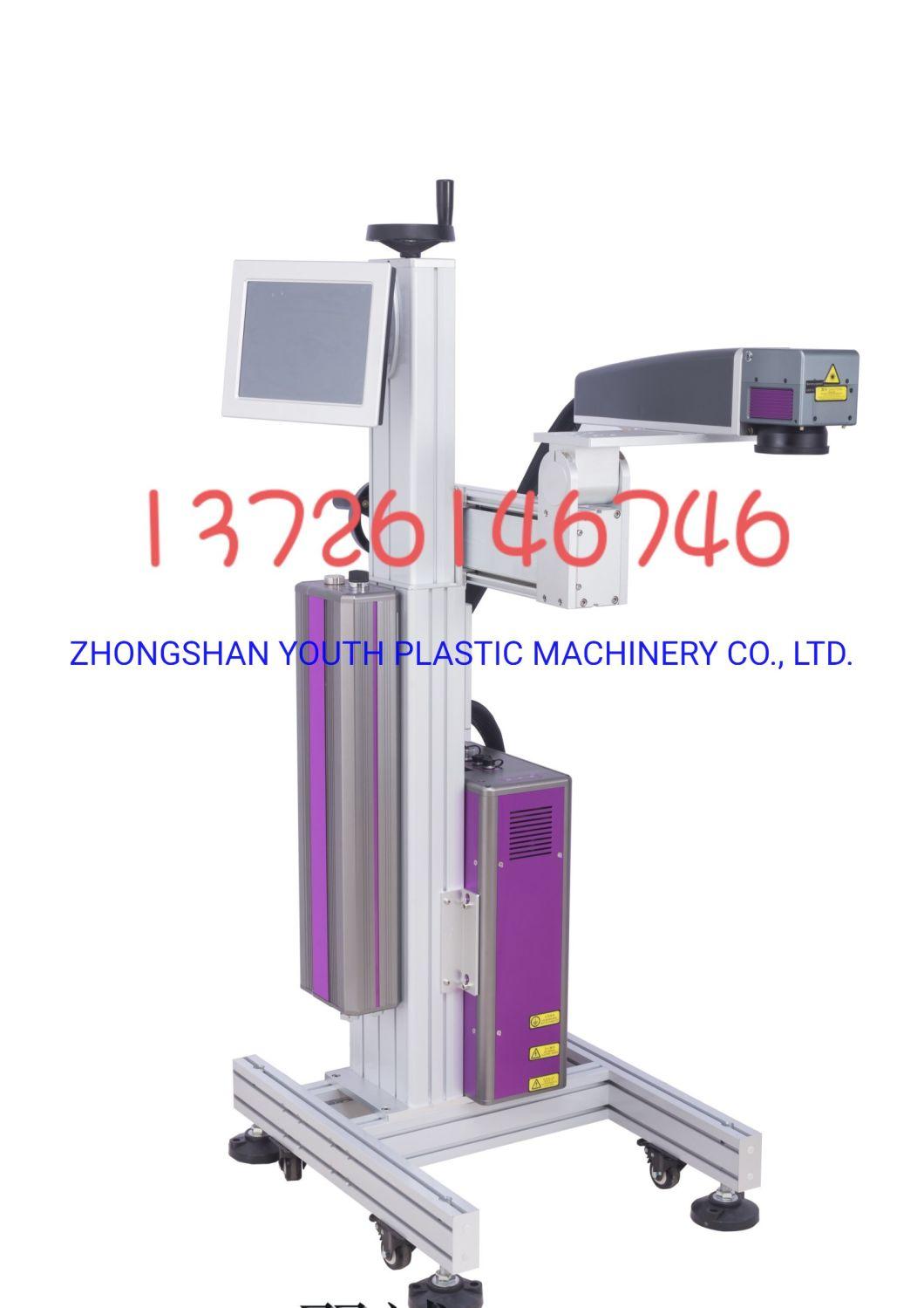 CO2 Flying Laser Printer for Plastic Bottle