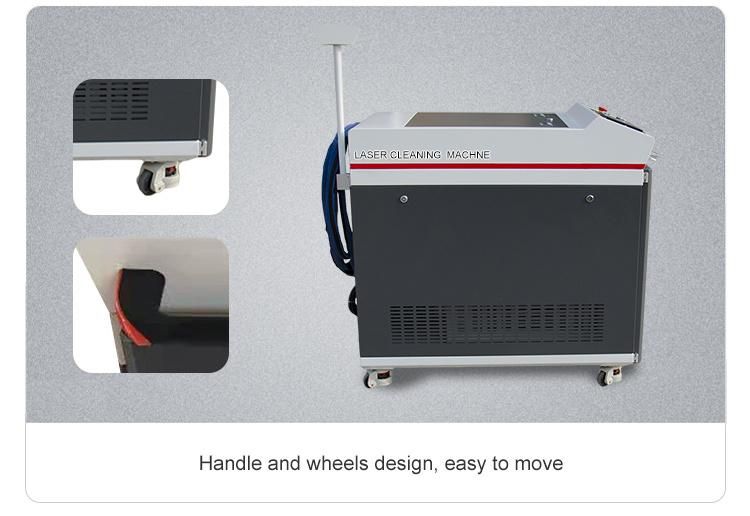 Handheld Laser Cleaning Machine 1000W Stainless Steel Derusting and Degreasing Metal Laser Derusting Machine Price