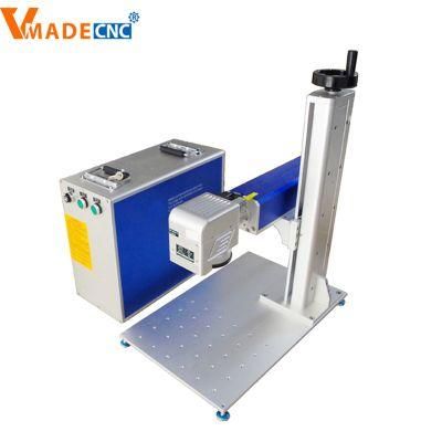 Portable Mini Metal Fiber Laser Marker Laser Marking Engraving Etching Machine for Logo Printing Numbering on Plastic