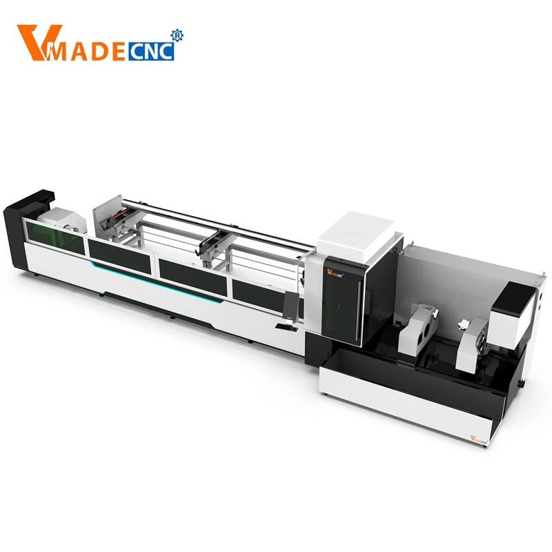 3kw CNC Fiber Laser Tube Cutting Machine