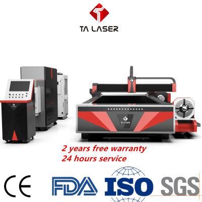 Fiber Laser Cutting Machine Manufacturer CNC Laser for Metal Plate and Tube Dual Use Machine