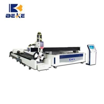 Nanjing Beke Hot Sales 4020 3000W Aluminium Plate Tube and Plate Fiber Laser Cut Machine