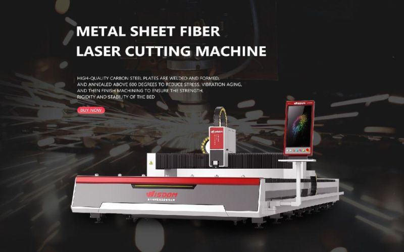 Industrial Fiber Laser Cutting Machine for Metal Fabrication