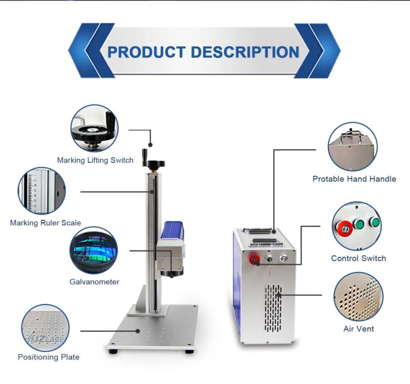 CO2 Flying Fission Combination Laser Marking Equipment Printing Machine