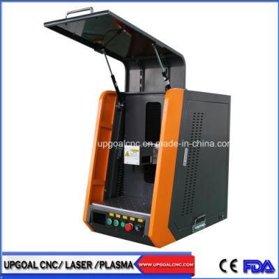 Enclosure 20W Mini Fiber Laser Marking Machine with Auto Focusing