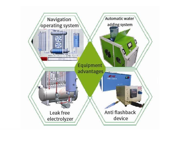 Water Fuel Green Energy Copper Brass Flat Copper Wires Refrigerator Oxyhydrogen Hho Generator Brazing Welding Machine
