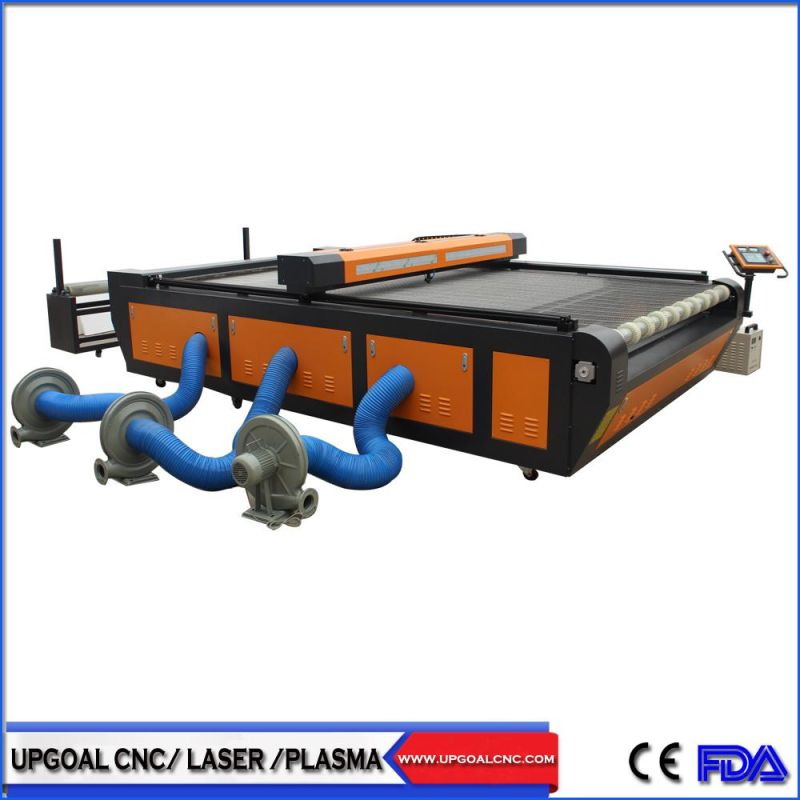 Large 2000*3000mm Fabric Garment Cloth CO2 Laser Cutting Machine