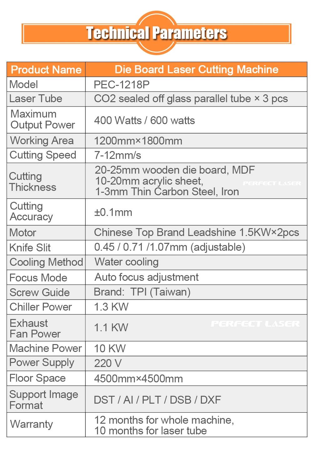 Laser Cutting Machine Plywood Board Die Cutting 1000W 400W 600W