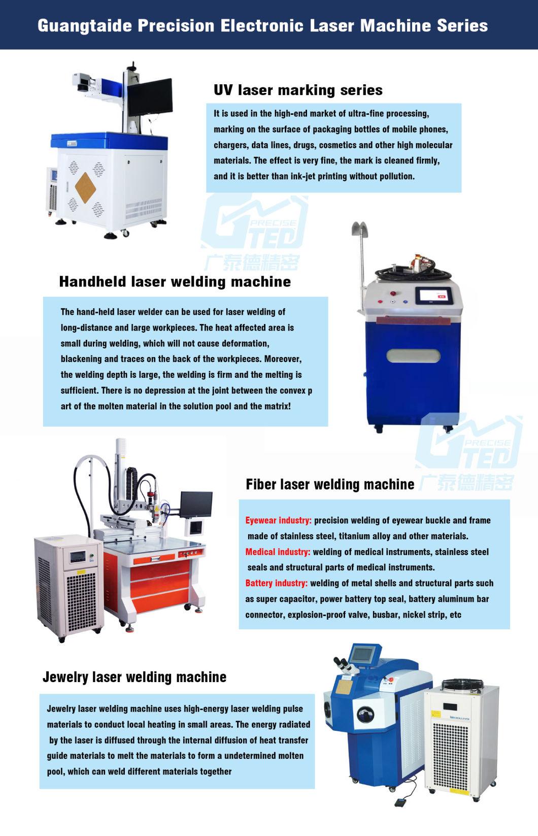 Jewelry 150W Laser Welding Machine Equipment for Rings