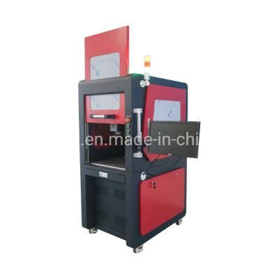 Enclosed Mini 20W 30W 50W Fiber Laser Marking Machine for Metal Stainless Aluminium