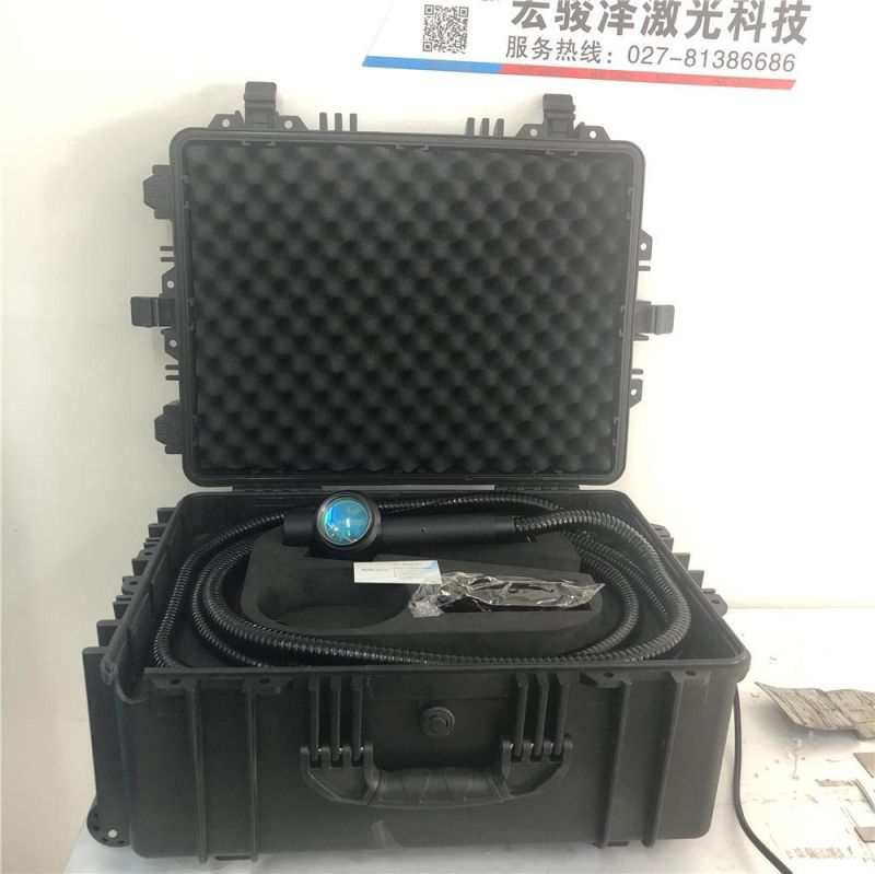 Handheld Metal Surface Laser Rust Removal Fiber Laser Cleaning Machine