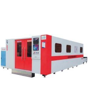 High Performance Functional Fiber Laser Cutting Machine with Protection Cover From Factory Directly Sale