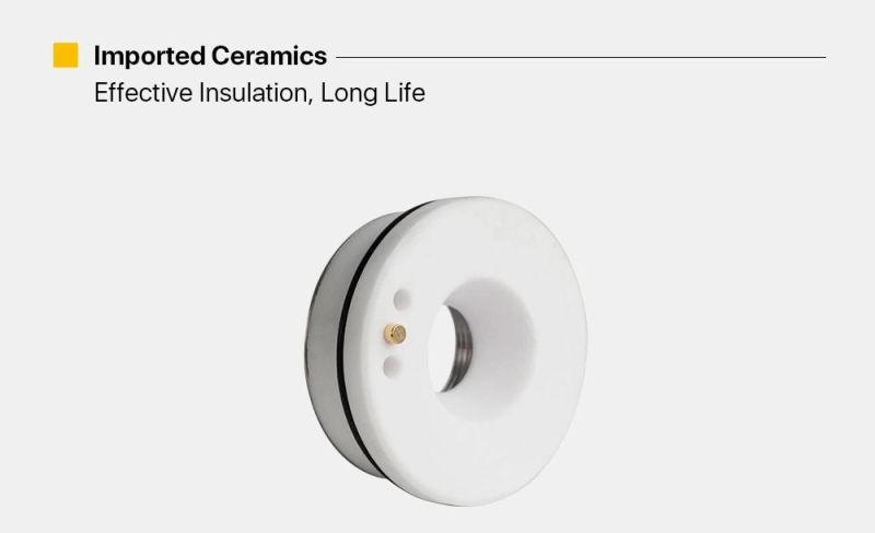 Laser Ceramic Part for Precitec Procutter & Lightcutter Dia. 28mm P0571-1051-0001 for Precitec and Raytools Fiber Head