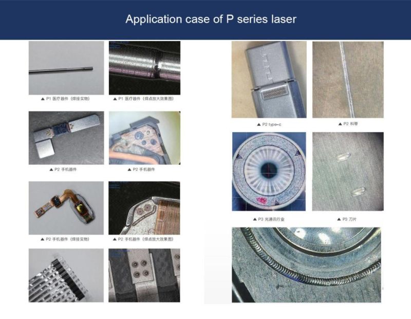 Precision Welding of Electronic Products Precision Welding of New Energy Qcw Cw Fiber Laser