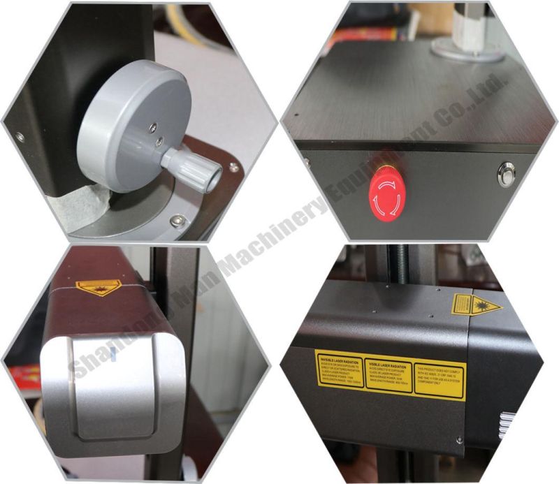 50W Mark Mobile Phone Protection Shell Split Fiber Laser Marking Machine for All Metal Price