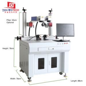 Electronic Components Marking 20W 30W 50W 3D Metal Printing Fiber Laser Marking Machine