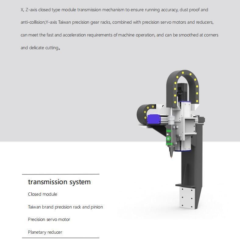 CNC Fiber Laser Pipe Tube Cutting Machine RF6016n