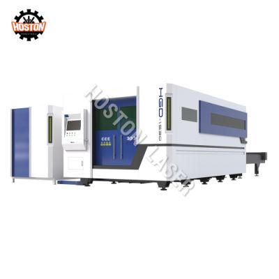 Max Ipg Raycus CNC Fiber Laser Cutting Machine with Exchange Table