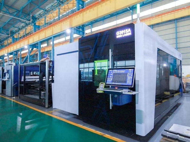 Laser Fiber Laser Cutting Machine with Full Protection Enclosure of Environment Friendly and Exchange Platform