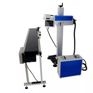 Automatic Marking Pipe Plastic Metal Bearing Laser Marking Flying Fiber Laser Marking Machine