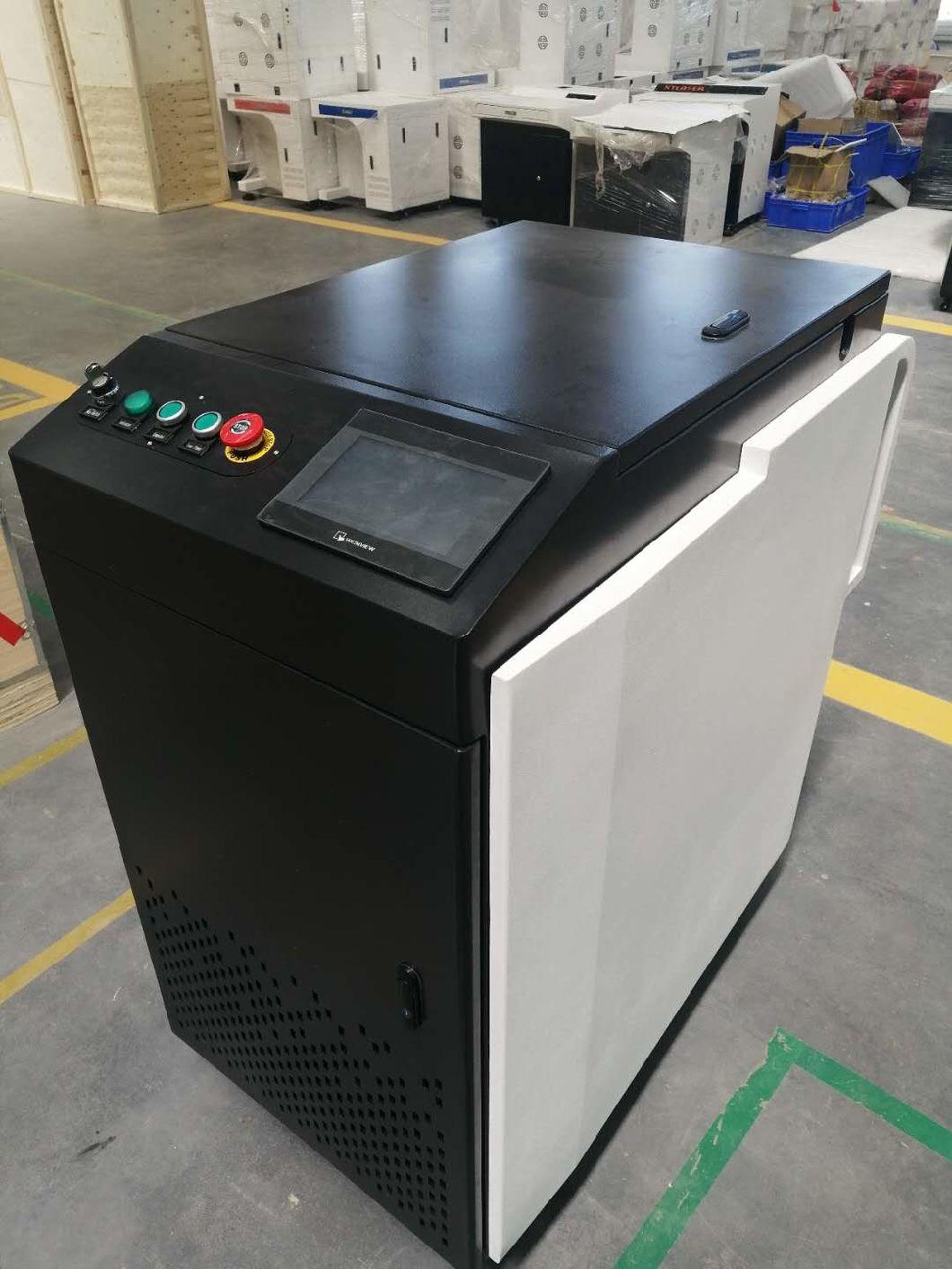 200W Fiber Laser Cleaning Machine for Removing Rust Paint Oil Glue Grease Surface Cleaning