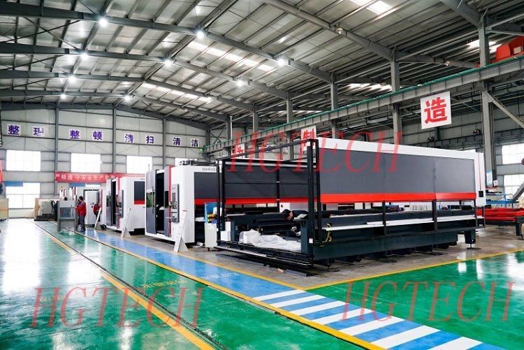 Hgtech 2022 CNC Fiber Laser Cleaning Rust Paint Oil Dust Removal Machine 50W 100W 1000W 1500W Price for Metal