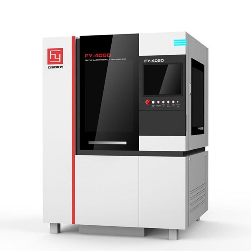 Fy4050b Fiber Laser Cutting Aluminum Feiyue laser CCD Laser Cutting Machine Stainless Steel Plate Metal High Precision Plate Iron Sheet Laser Cutting Machine