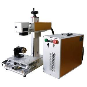 20W 30W Portable Mopa Laser Marking Machine for Color Marking on Stainless Steel Aluminum