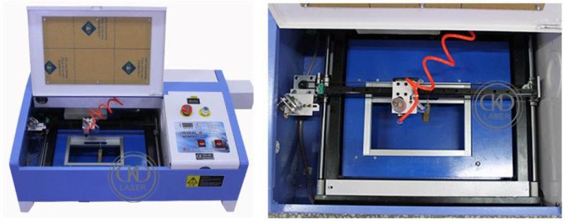 Mini CNC Laser Cutting Engraving Machine for Gift Shop Stamp Printing Making Engraving Wood Acrylic Cutting