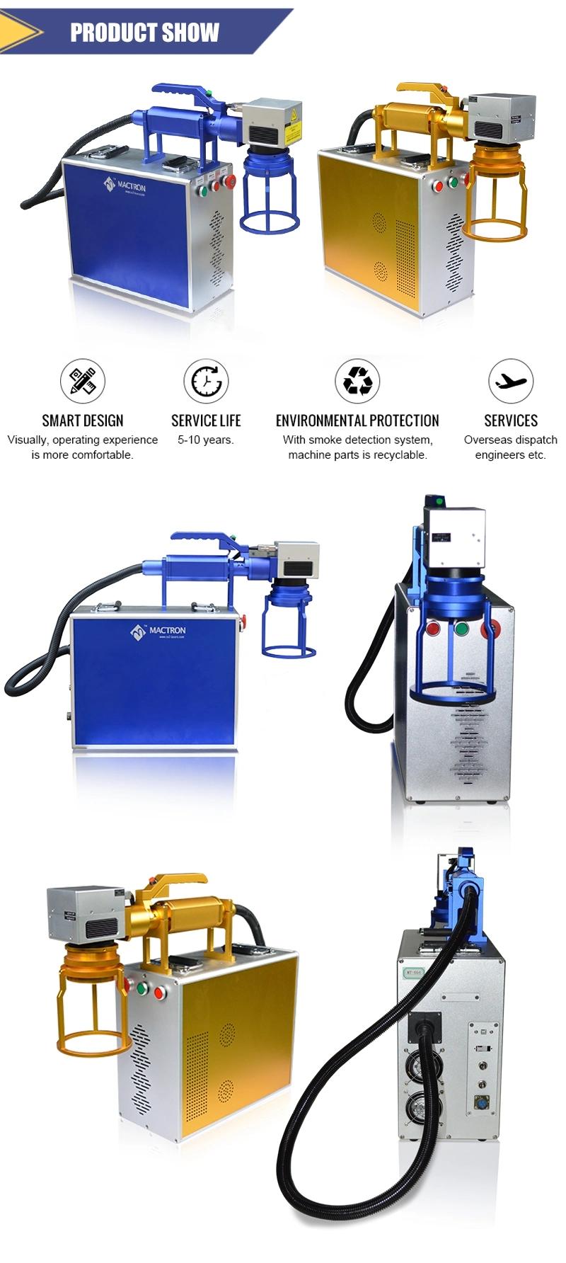 Mactron Manual Laser Marker Optical Fiber CNC Laser Marking Machine