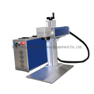 Flying Fiber Laser Marking Machine with Conveyor Belt for Pen Sale