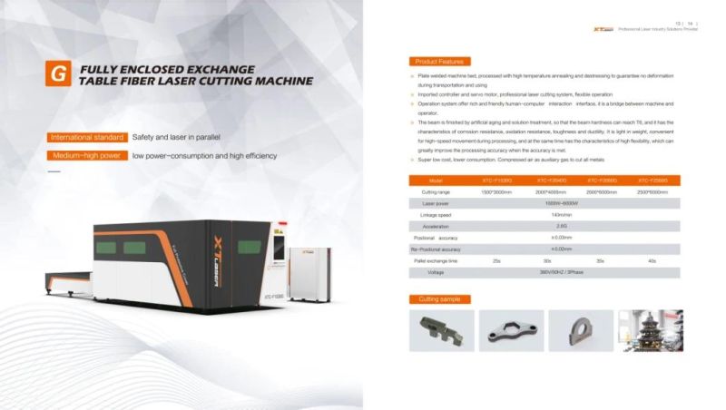 Fiber Laser Cutting Machine for Metal