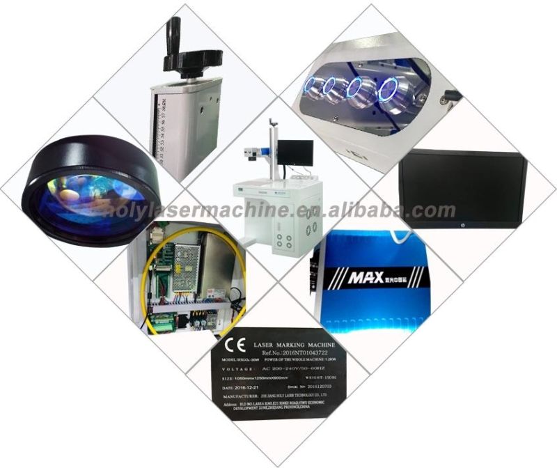 Color Print Laser Marking Machine with Fiber Laser Technology