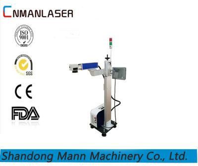 3D Ezcad Fly Fiber Laser Marking Machine for Jeans Wood and Metal