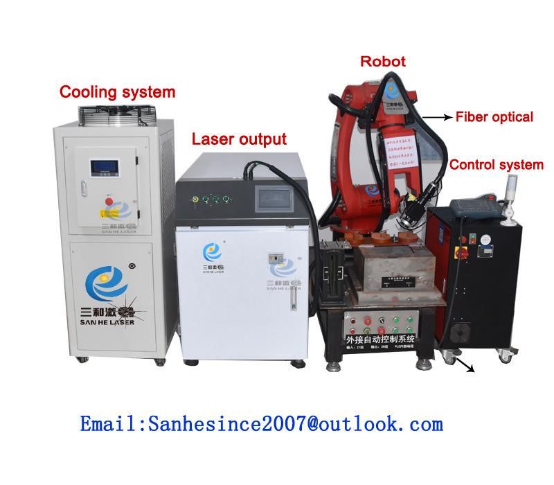 3kw Laser Welding Machine with ABB Robot for Kitchen and Bathroom Industry