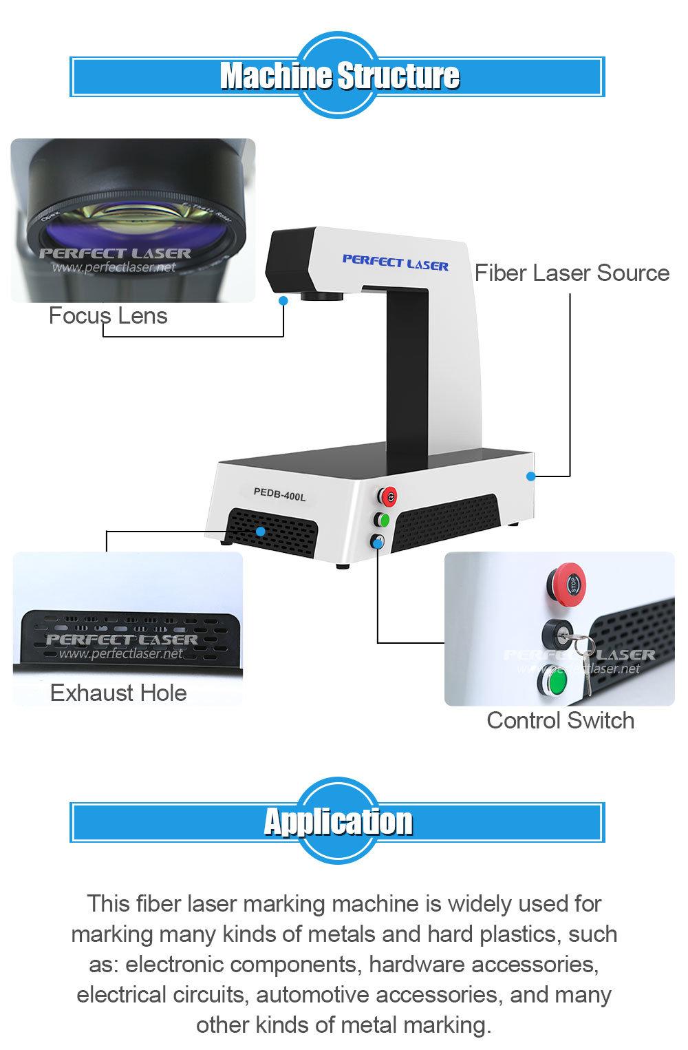 10W /20W Rings Jewelry Code/ Logo / Date /Numbers /Metal / PVC / Steel Mini Fiber Laser Marking Machine Price