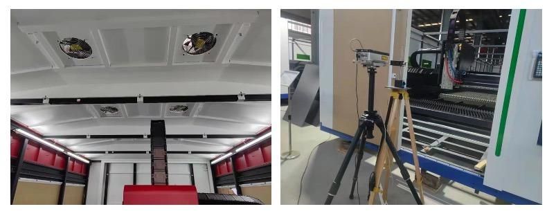 CNC Fiber Laser Cutting Machine with 6m Pipe Attachment Rotary Device for Metal Plate&Pipes