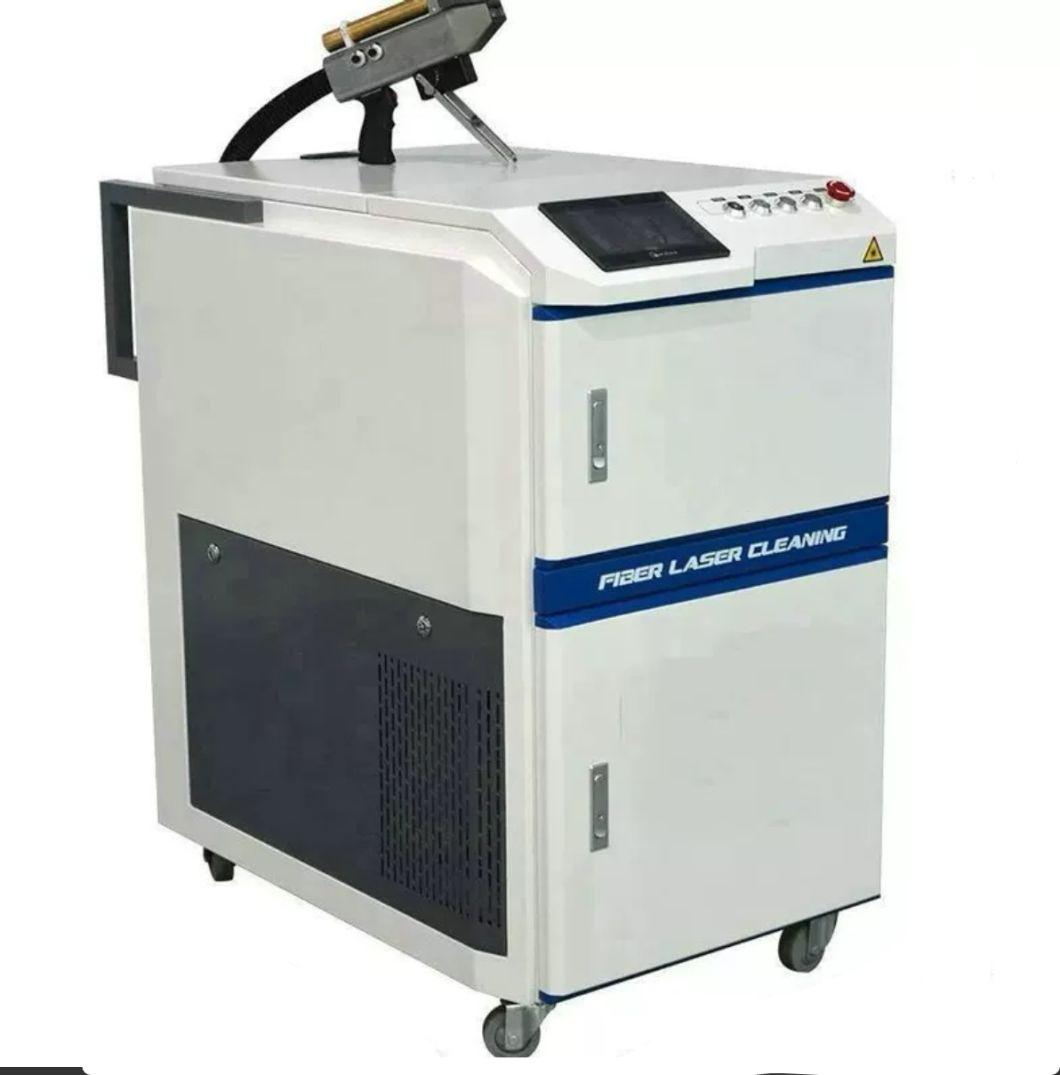 New Product 100W-500W Pulse Fiber Laser Source Paint/Rust Removal Laser Cleaning Machine