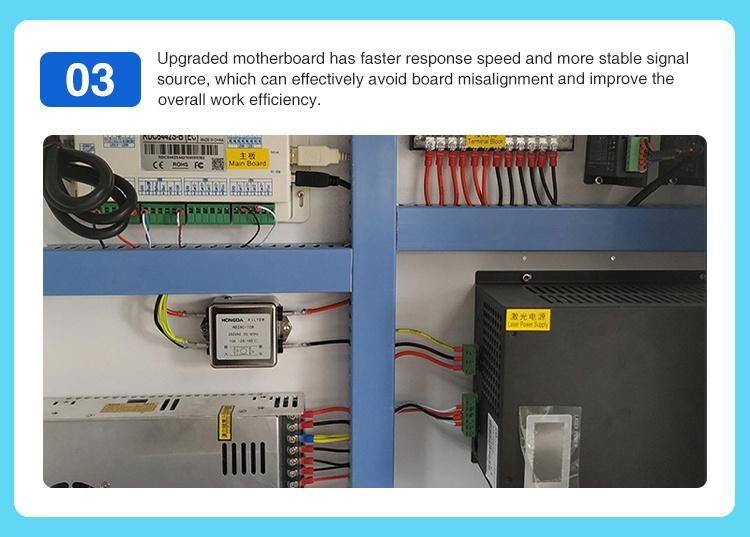 CO2 Laser Engraving Cutting Machine for Acrylic MDF Wood Plexiglass Plastic Non-Metallic Engraver