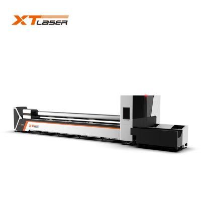 10-230mm Diameter Round Square Pipe Tube Fiber Laser Cutting Machine