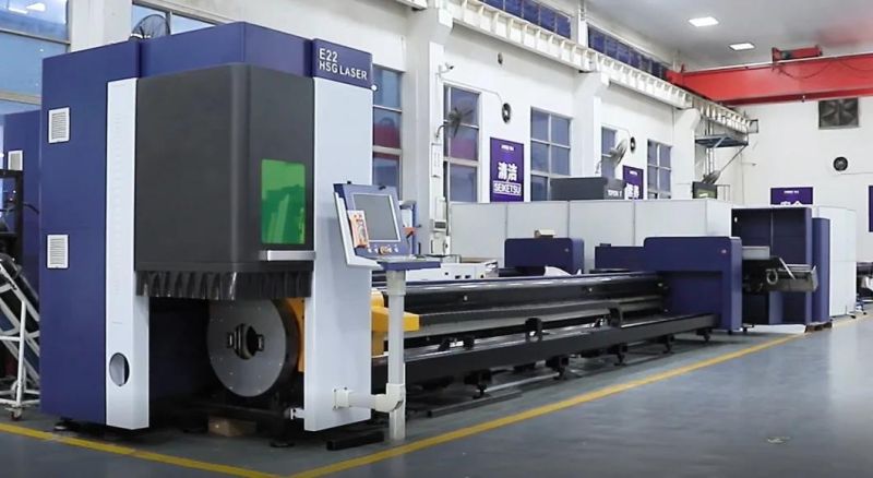 Economical Metal Tube Laser Cutting Machines Hsg Full-Automatically Cut Pipe Equipment