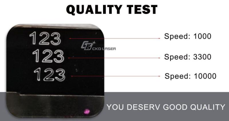 20W 30W 50W Quickly Laser Marking Machine for Video