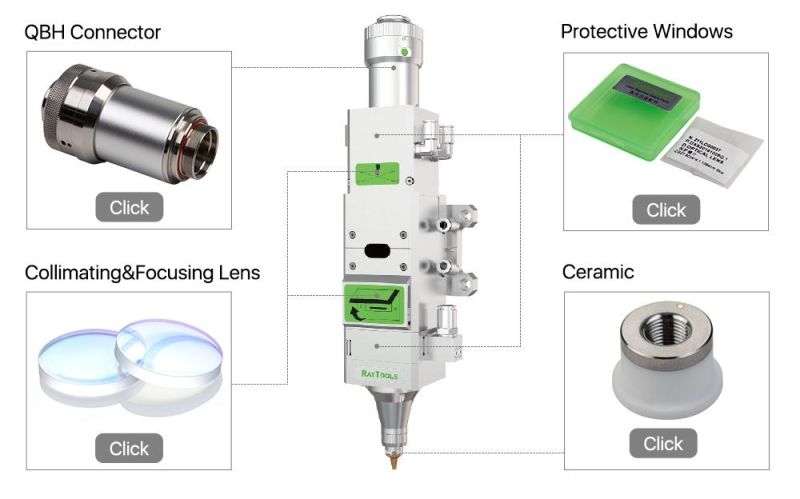 Laser Cutting Head Raytools Ceramic