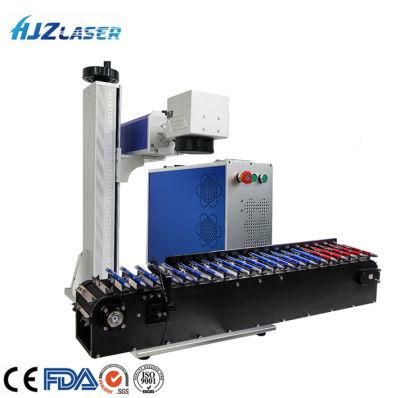 20W 30W Raycus Flying Fiber Laser Marking Machine