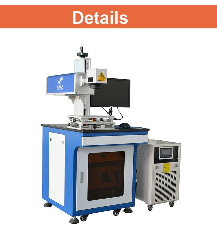 UV-3 UV-5 UV-10 UV Laser Marking Machine for Metal/Pipe LCD Screen/Textile/Ceramic/Semiconductor Wafer/IC Grain/Sapphire/Polymer Film/PVC/PP/PE/PPR