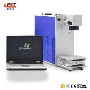 Fst-01 Fiber Laser Engraving Marking Machine for Steel Gold Metal Nonmetal