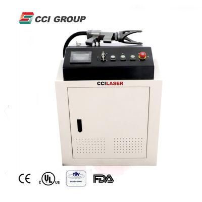 LC-200 50W 100W 200W 500W 1000W Portable Rust Removal Fiber Laser Cleaning Machine for Marine Industry and Auto Parts