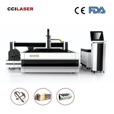 Factory Directly Sheet and Tube 1500W CNC Raytools Brand Cutting Head Fiber Laser Cutting Machine