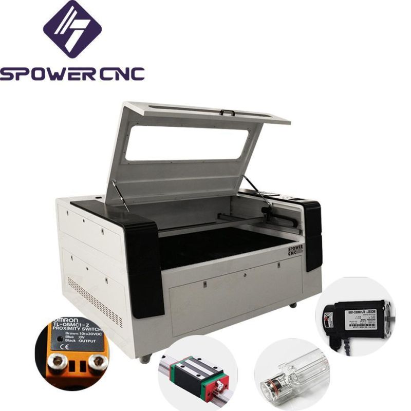 Low Cost Price 100W Wood Acrylic Fabric CNC CO2 Laser Cutting and Engraving Machine