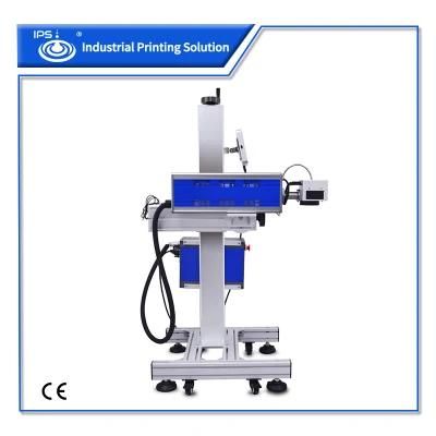 Date Printer 30W Fly CO2 Laser Marking Printing Machine for PVC Pipe, Metal, Plastic with CE Certification